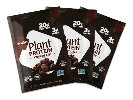 3 Single Serve Pouches - Chocolate Protein Powder Supply