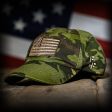 Tropic Multicam Full Fabric American Flag Range Hat Fashion