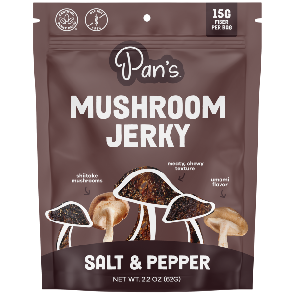 Salt & Pepper Mushroom Jerky Supply