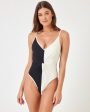 Devi One Piece - Black-Cream Cheap