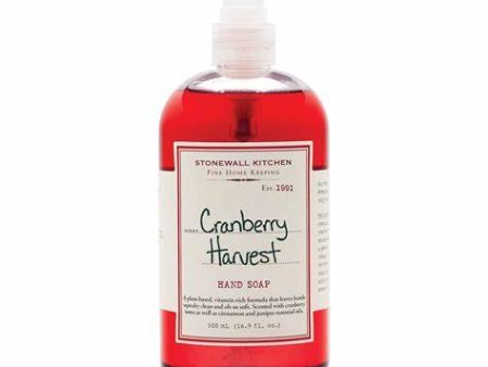 Stonewall Kitchen Cranberry Harvest Hand Soap Fashion