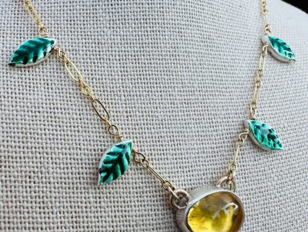 Farmer s Market Necklace - 14k Gold Fill and Silver Online Sale