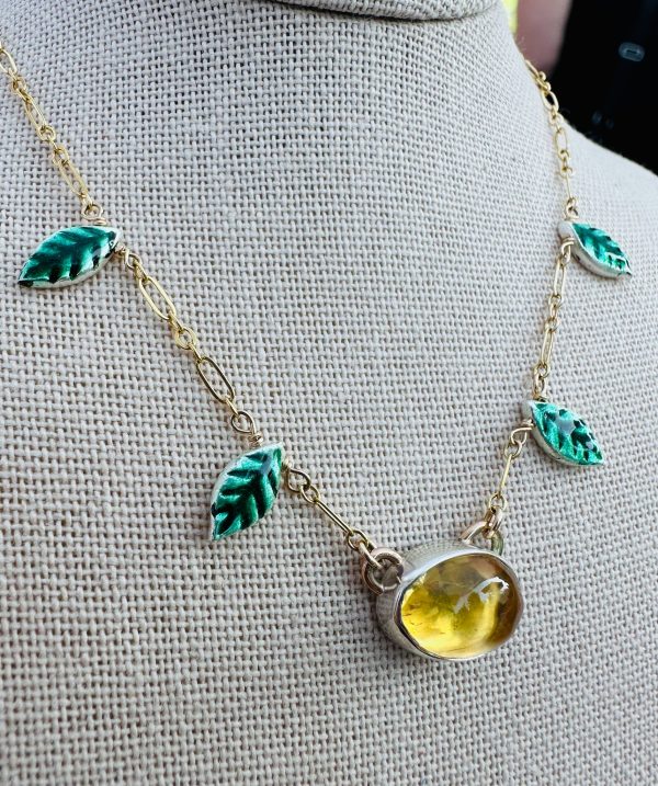 Farmer s Market Necklace - 14k Gold Fill and Silver Online Sale