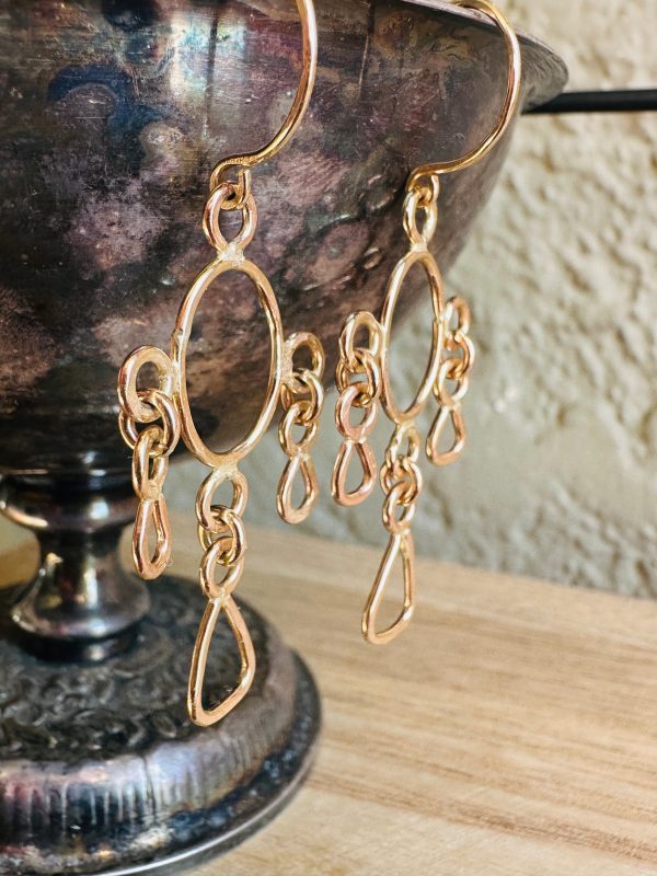 Relic No. 1 ~ 14k Gold Fill Earrings For Sale