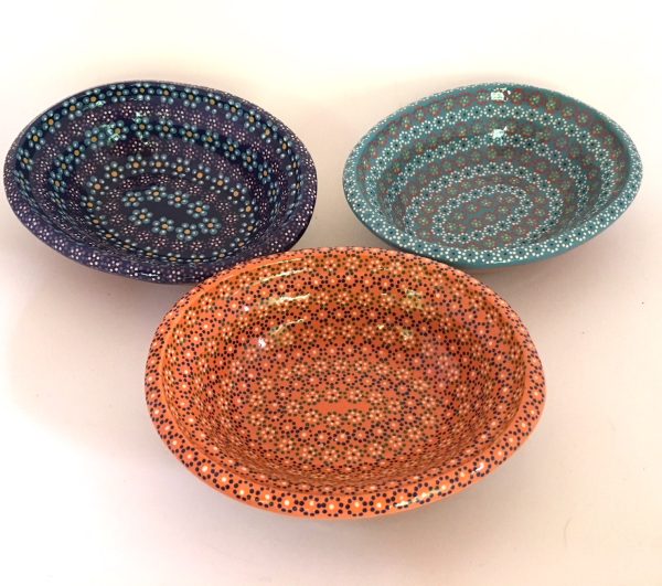 Handpainted Capula Serving Bowl Supply