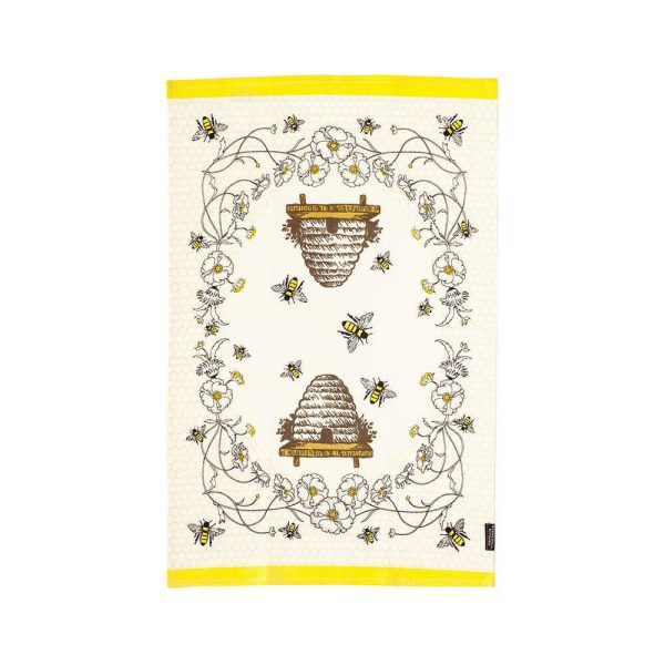 Stonewall Kitchen Beehive Tea Towel For Sale