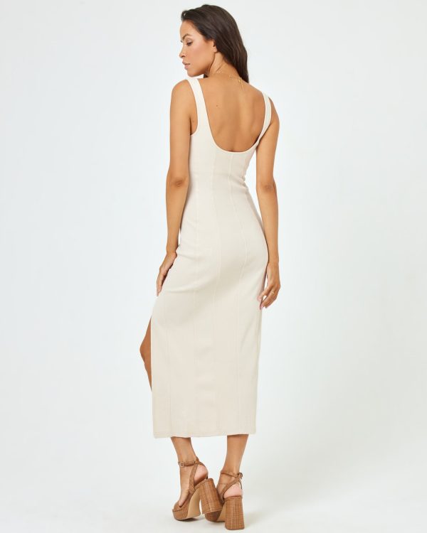 Vivienne Dress - Bone Hot on Sale