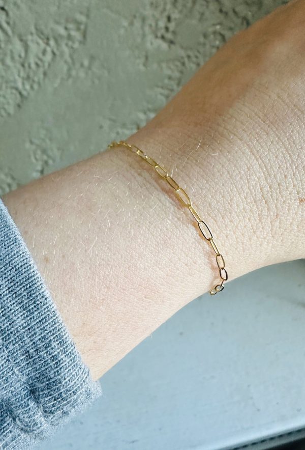 Water Chain Bracelet - 14k Gold Fill Online now