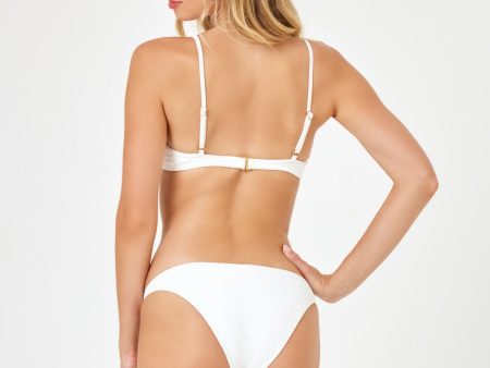 Seashell Camacho Bikini Bottom - White Sale