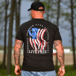 Men s Dangerous Freedom Over Peaceful Slavery Patriotic T-Shirt Hot on Sale