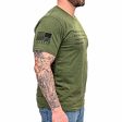 Men s Cleared Hot  Simplicate Defined  T-shirt (Heather Army Green) Discount