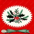 PDXC21621a -- Christmas Holly Bow For Cheap