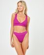 Hailey Bikini Top - Berry on Sale