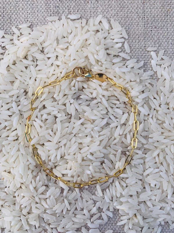 Secretary Chain Bracelet - 14k Gold Fill on Sale