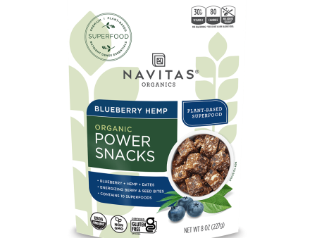 Power Snacks Blueberry Hemp Sale