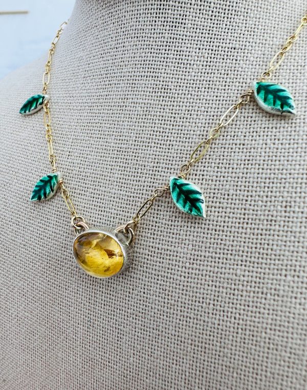 Farmer s Market Necklace - 14k Gold Fill and Silver Online Sale