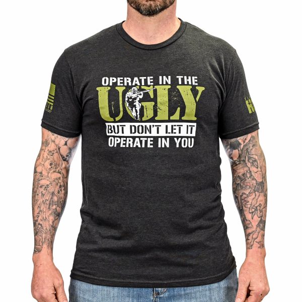 Men s Cleared Hot  Operate In The Ugly  T-shirt For Sale