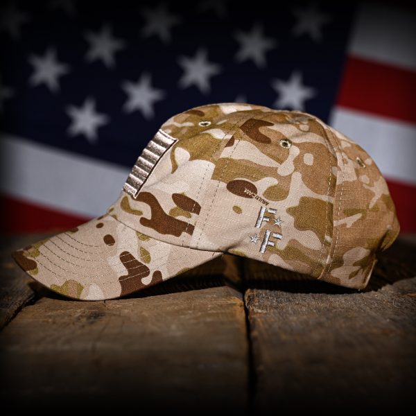 Arid Multicam Full Fabric American Flag Range Hat Supply