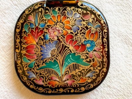 Handpainted Laca Compact Mirror Online Hot Sale