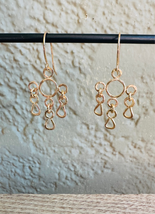 Relic No. 5 ~ 14k Gold Fill Earrings on Sale