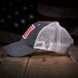 Slate & White Mesh-Back Trucker Hat Fashion