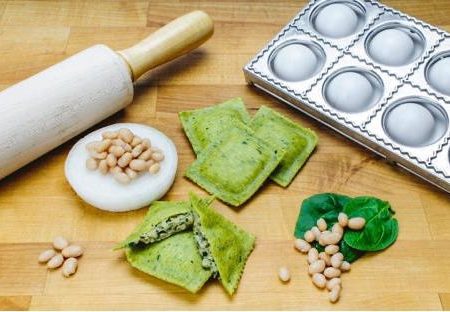 <b>Plant-Based<b> Tuscan White Bean Ravioli in Summer Herb Dough - 12 PC, About 12 OZ Online Sale