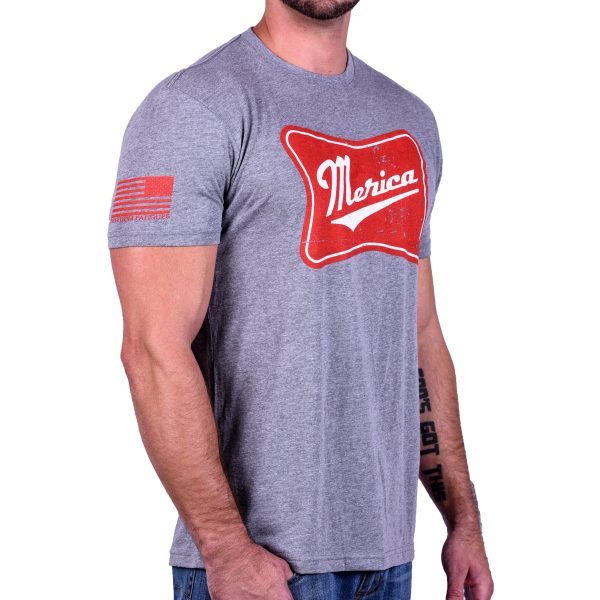 Men s ‘Merica Patriotic T-Shirt Hot on Sale