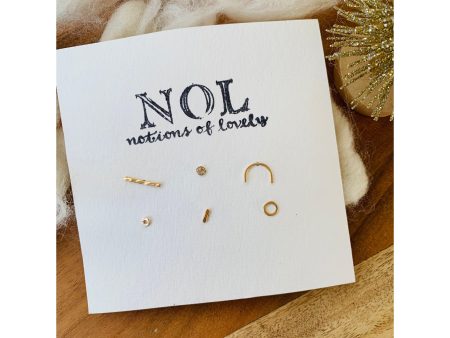 Classic Stud Pack - No. 1 - 14k Gold Fill For Discount