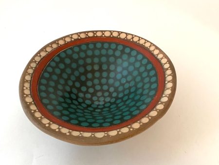 Burnished Clay Pottery Bowl- gorro chino  Fashion