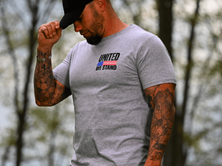 Men s United We Stand Patriotic T-Shirt Online now