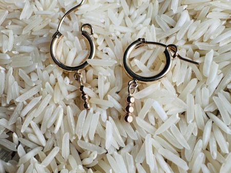 Tango Huggie Hoops - 14k Gold Fill For Sale