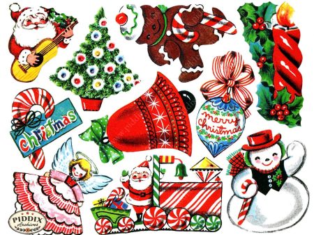 PDXC13357 -- Christmas Stickers Online Sale