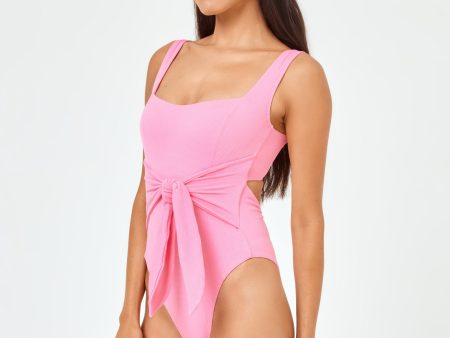 Balboa One Piece Swimsuit - Guava For Sale