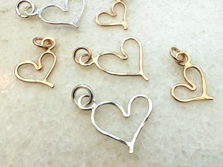 Sweetheart Charms - 14k Gold Fill & Sterling Silver Online Hot Sale