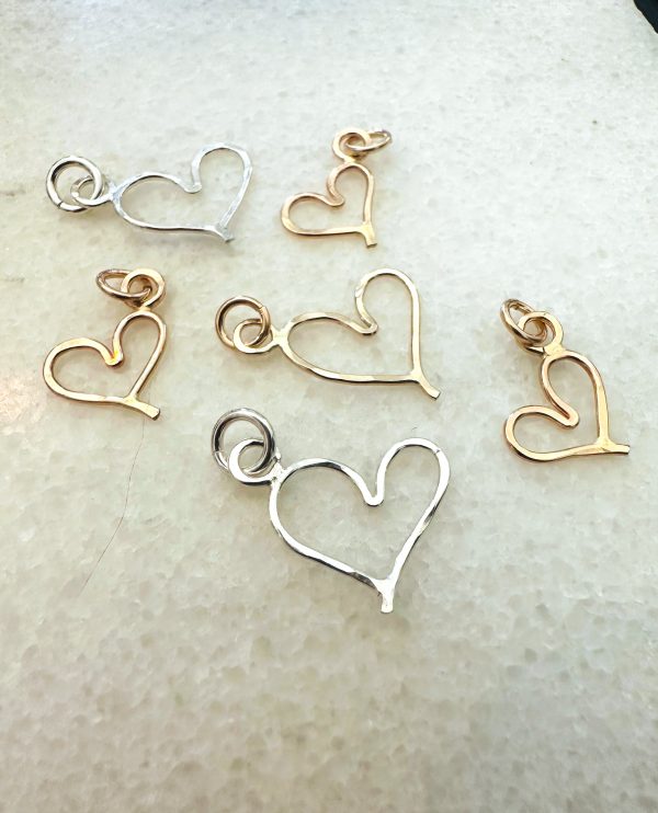 Sweetheart Charms - 14k Gold Fill & Sterling Silver Online Hot Sale