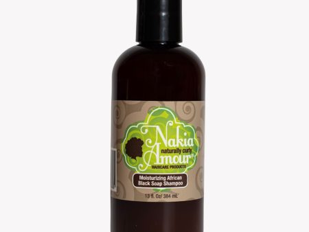 Nakia Amour Moisturizing African Black Soap Shampoo Supply