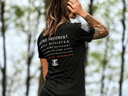 Women s Shall Not Be Infringed 2A Boyfriend Fit T-Shirt Online