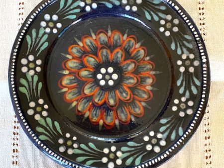 Capula Plate w Flowers Online Sale