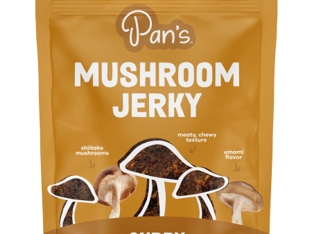 Curry Mushroom Jerky For Sale