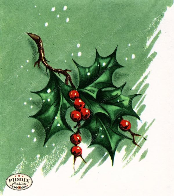 PDXC20384b -- Christmas Holly Sale