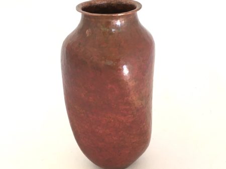 Small Hammered Copper Vase-  Torcido  Discount