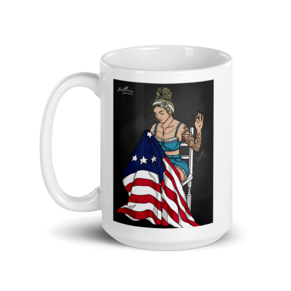 Betsy Ross Full Color Mug on Sale