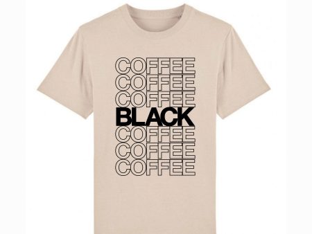 Black Coffee Cream T-shirt Online