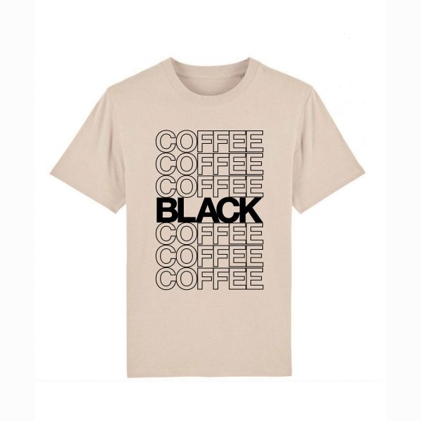 Black Coffee Cream T-shirt Online