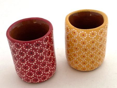 Colorful Mezcal Cups from Capula Online