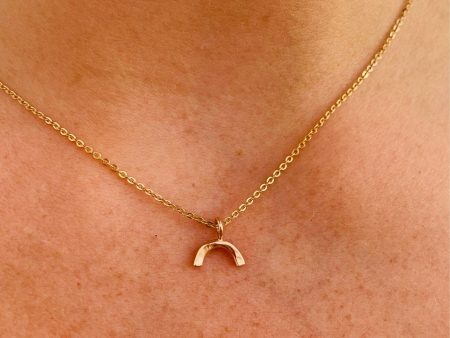 Baby Bow Necklace - 14k Gold Fill Online Sale