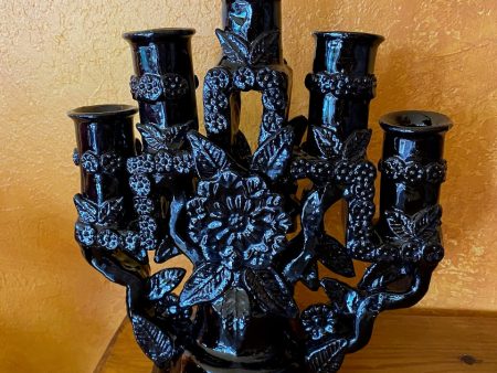 Candelabra from Santa Fe de la Laguna For Sale