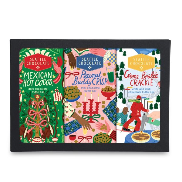 Holiday Adventure Truffle Bar Trio (7.5oz) Online Hot Sale