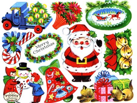 PDXC13358 -- Christmas Stickers Discount