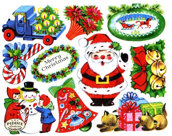 PDXC13358 -- Christmas Stickers Discount